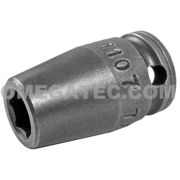 1107 Apex 6-Point 7/32'' Standard Impact Socket, 1/4'' Square Drive
