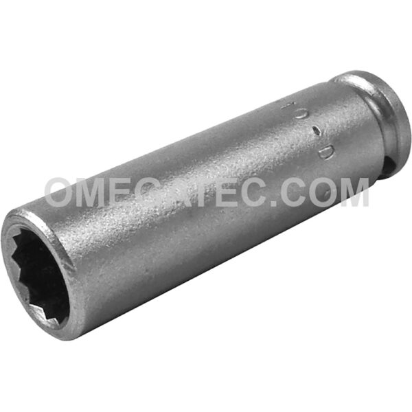 1210-D Apex 12-Point 5/16'' Long Impact Socket, 1/4'' Square Drive