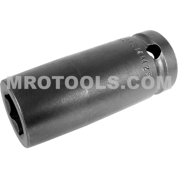 13MM25 Apex 6-Point 13mm Metric Long Impact Socket, 1/2'' Square Drive