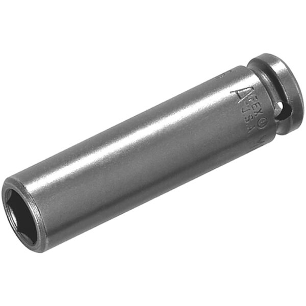 17MM55-D Apex 12-Point 17mm Thin Wall Metric Extra Long Impact Socket, 1/2'' Square Drive