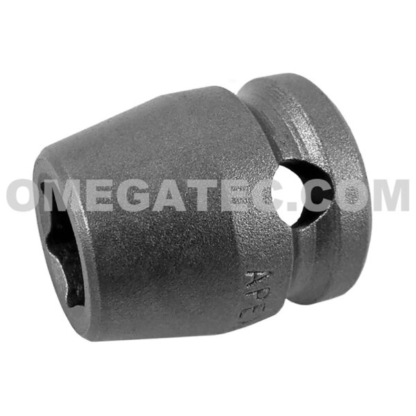3012 Apex 6-Point 3/8'' Short Impact Socket, 3/8'' Square Drive