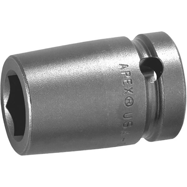 3111 Apex 6-Point 11/32'' Standard Impact Socket, 3/8'' Square Drive
