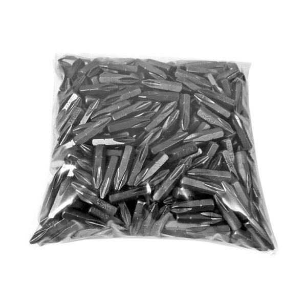 440-2X-500PK Apex 1/4'' Phillips #2 Hex Insert Bits, Pack of 500