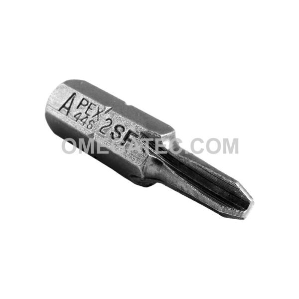446-2-SFX Apex #2 Sel-O-Fit Insert Bit, Limited Clearance, 1/4'' Hex Drive