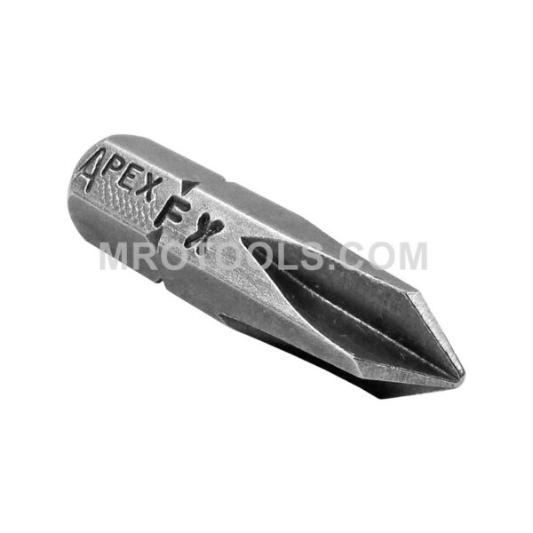 446-FX Apex Frearson (Reed & Prince) Insert Bits ALL 1/4'' Hex Drive 1'' Overall Length