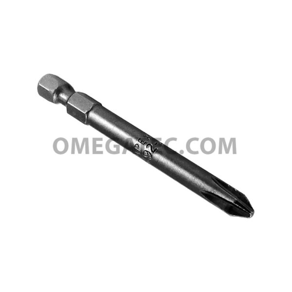 492-AR Apex Phillips Power Drive Bits #2 2-3/4'' Overall Length 1/4'' Hex Drive