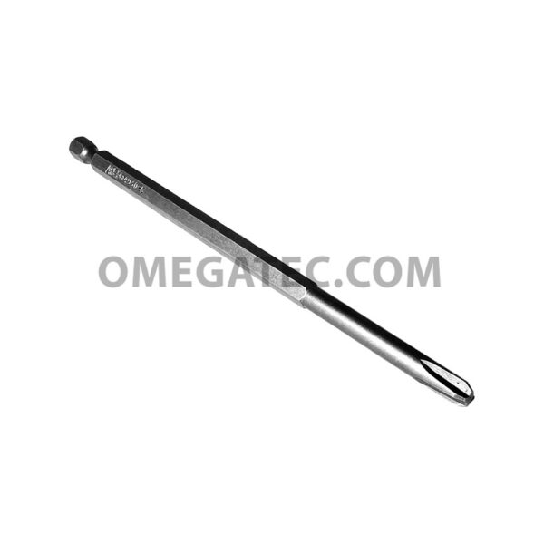 4930-CX Apex Phillips Power Drive Bits #3 6'' Overall Length 1/4'' Hex Drive