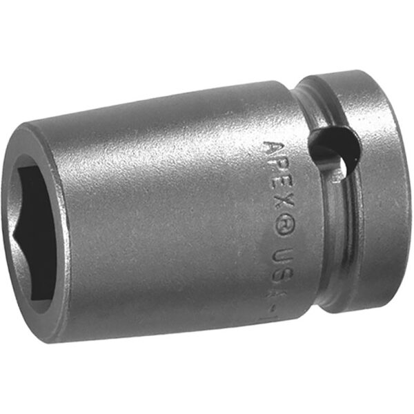 5132 Apex 6-Point 1'' Standard Impact Socket, 1/2'' Square Drive