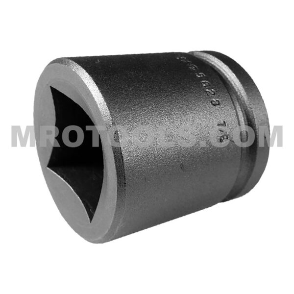 5628 Apex 4-Point 7/8'' Standard Impact Socket, For Single Square Nuts, 1/2'' Square Drive