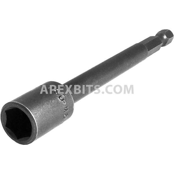 6N-0812-6 Apex 3/8'' 6-Point Nutsetter, 1/4'' Power Drive