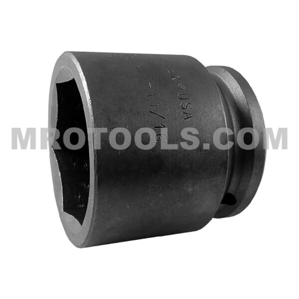 7454 Apex 6-Point 1-11/16'' Thin Wall Standard Impact Socket, 3/4'' Square Drive