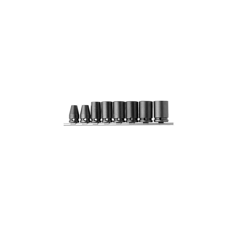 APS38 3/8'' Apex Brand Standard Socket Set, 8 Piece Apex Sockets