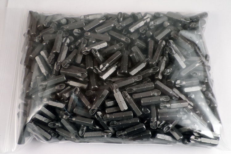 212-6-500PK Apex #6 Torq-Set Insert Bits, Pack of 500 | Apex Sockets