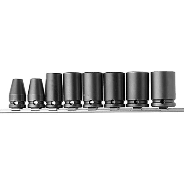 APS312M Apex 6-Point 3/8'' Standard 12PC Impact Socket Set, Metric