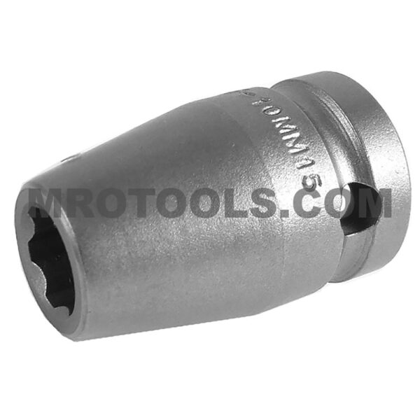 SF-10MM15 Apex 6-Point 10mm Surface Drive Metric Standard Impact Socket, 1/2'' Square Drive
