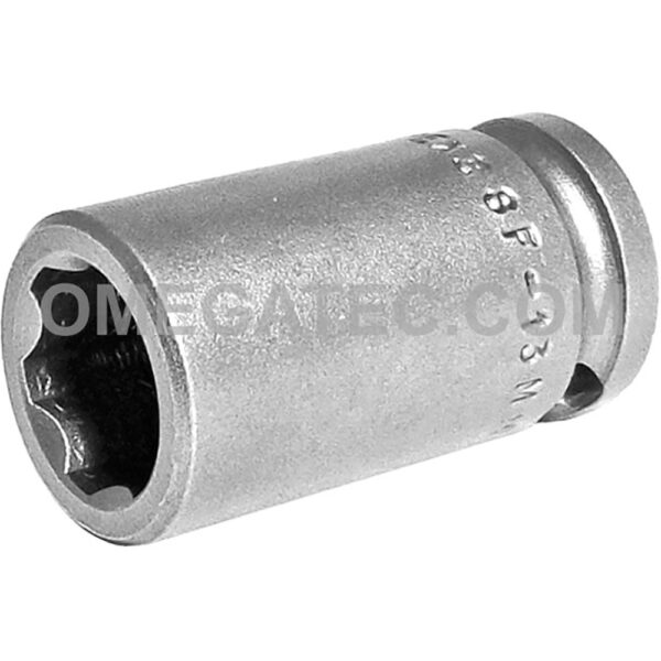 SF-13MM13 Apex 6-Point 13mm Surface Drive Metric Standard Impact Socket, 3/8'' Square Drive