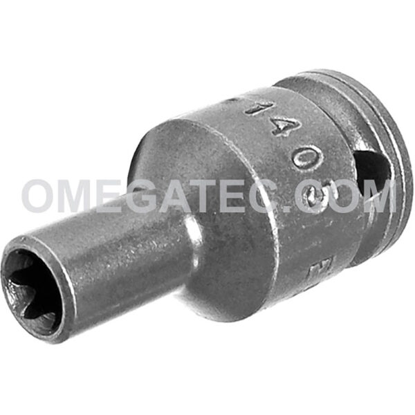 TX-1405 E-5 Apex Thin Wall Torx Impact Socket, For External Screws, 1/4'' Square Drive
