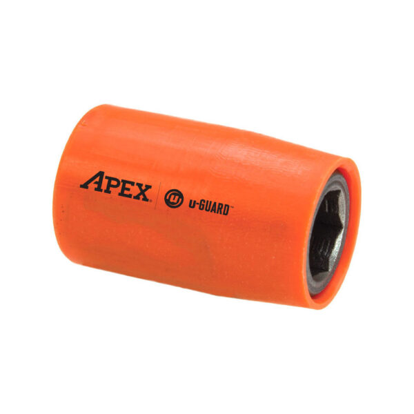 UG-SF-15MM43 Apex Standard 6-Point u-Guard 3/8'' Square Drive Impact Socket, Metric
